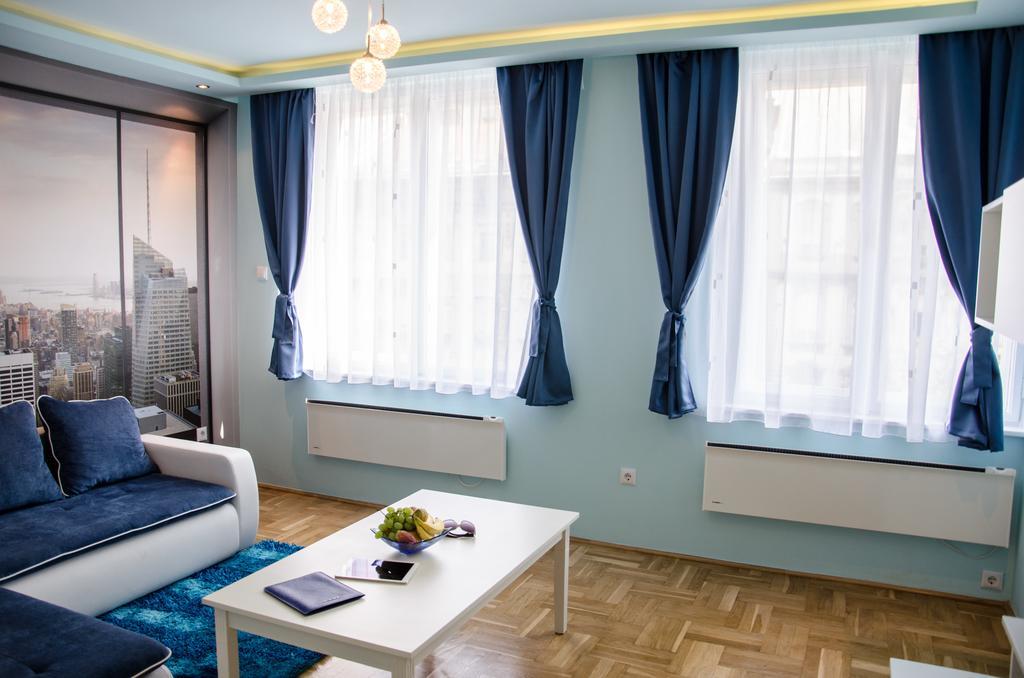 蓝色奢华公寓 布达佩斯 客房 照片